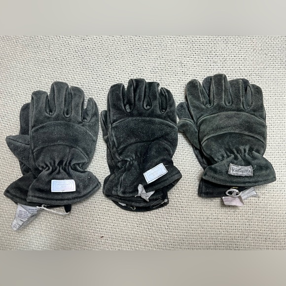 3 PAIRS LION Commander ACE Structural Firefighting Gloves (MEDIUM) GORE-TEX - Picture 1 of 5